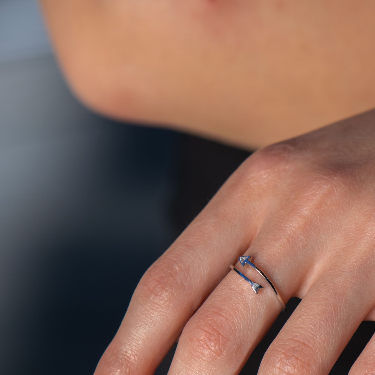 Silver Arrow Ring