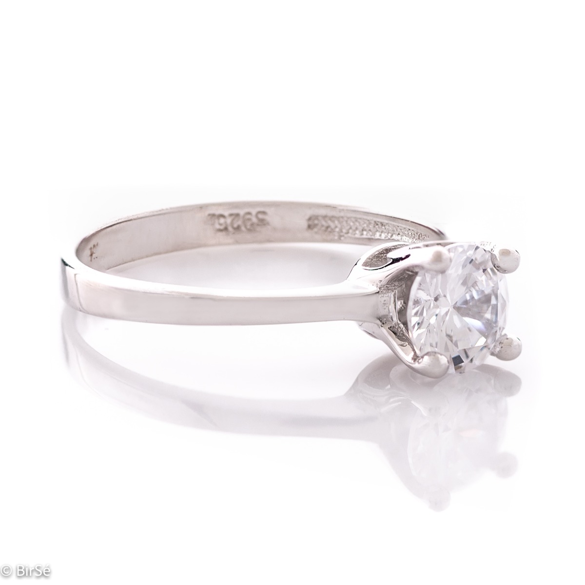 Silver Ring - Glamorous Zircon