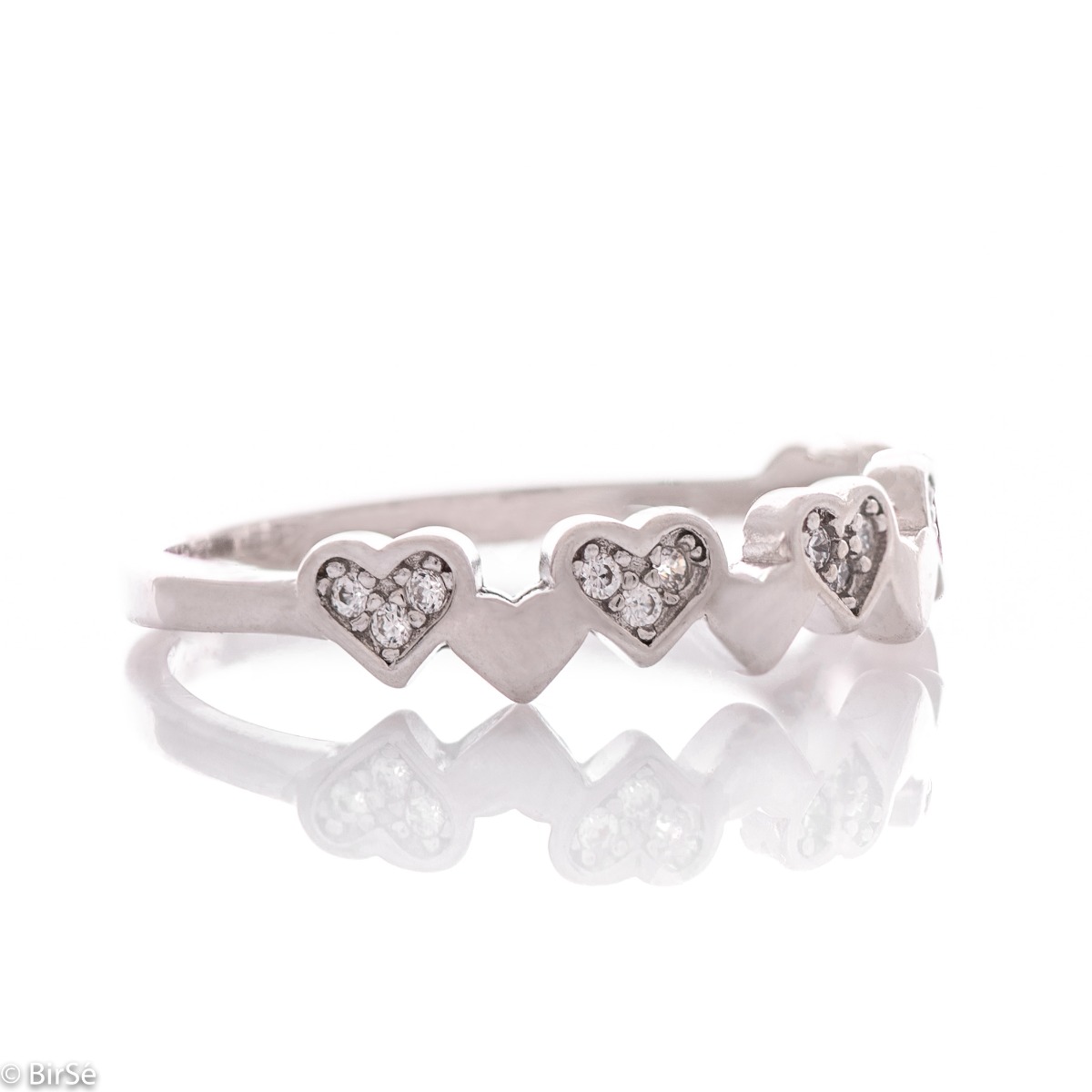 Silver Heart Ring