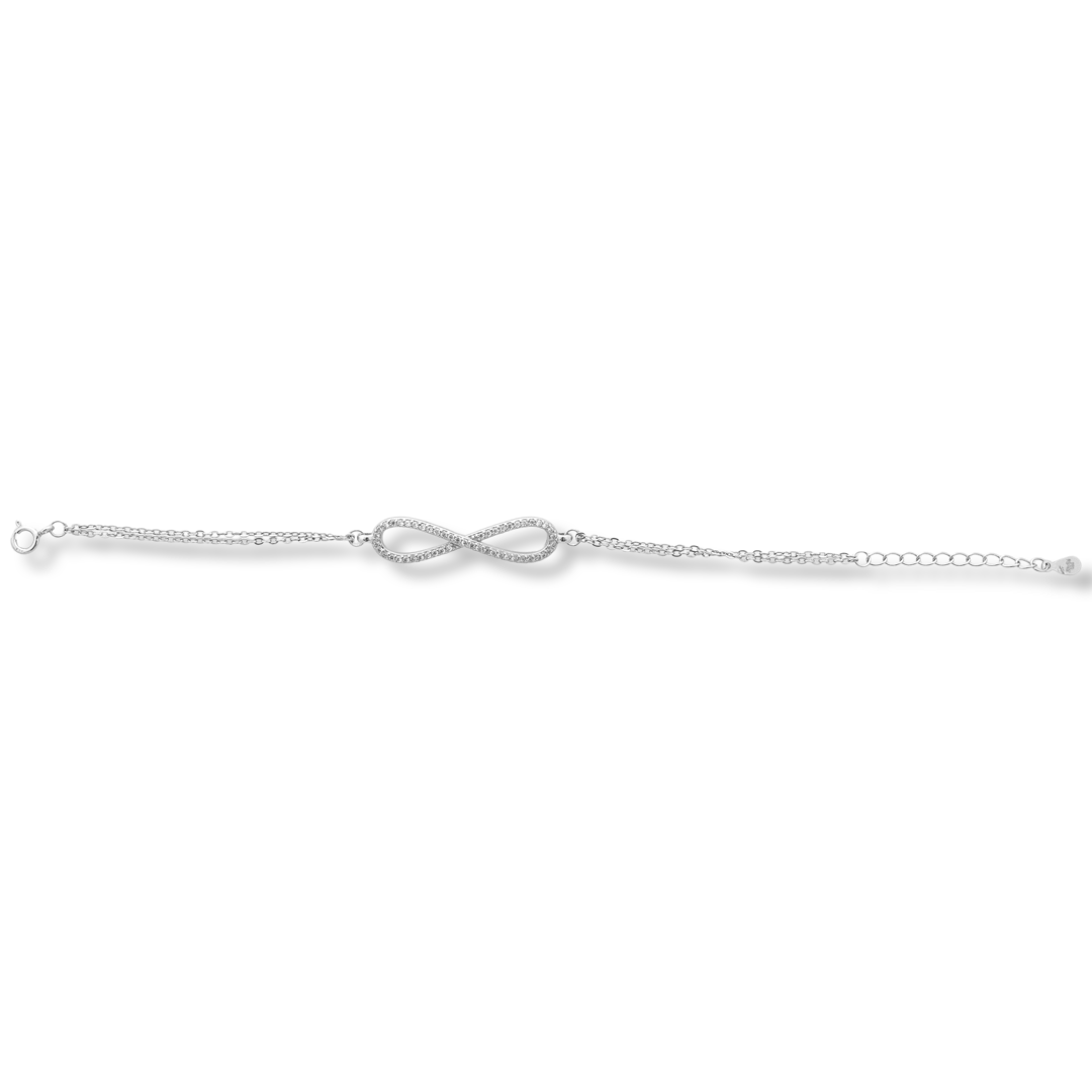 Silver Infinity Bracelet