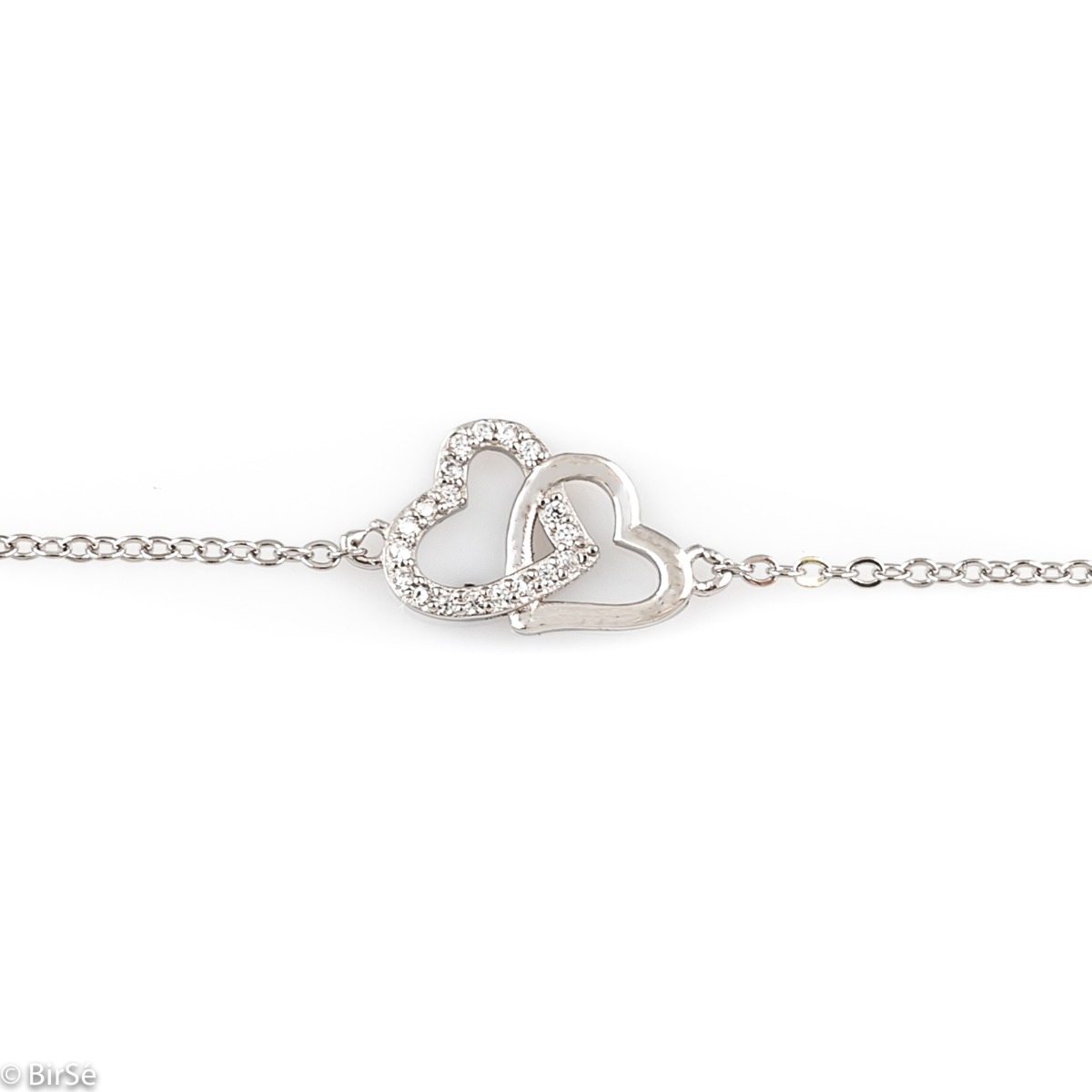 Silver Heart Bracelet 