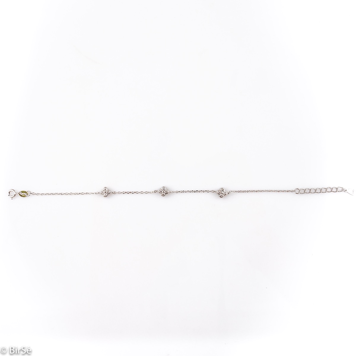 Silver Clover Bracelet 