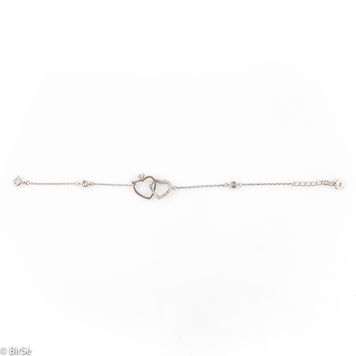 Silver Heart Bracelet