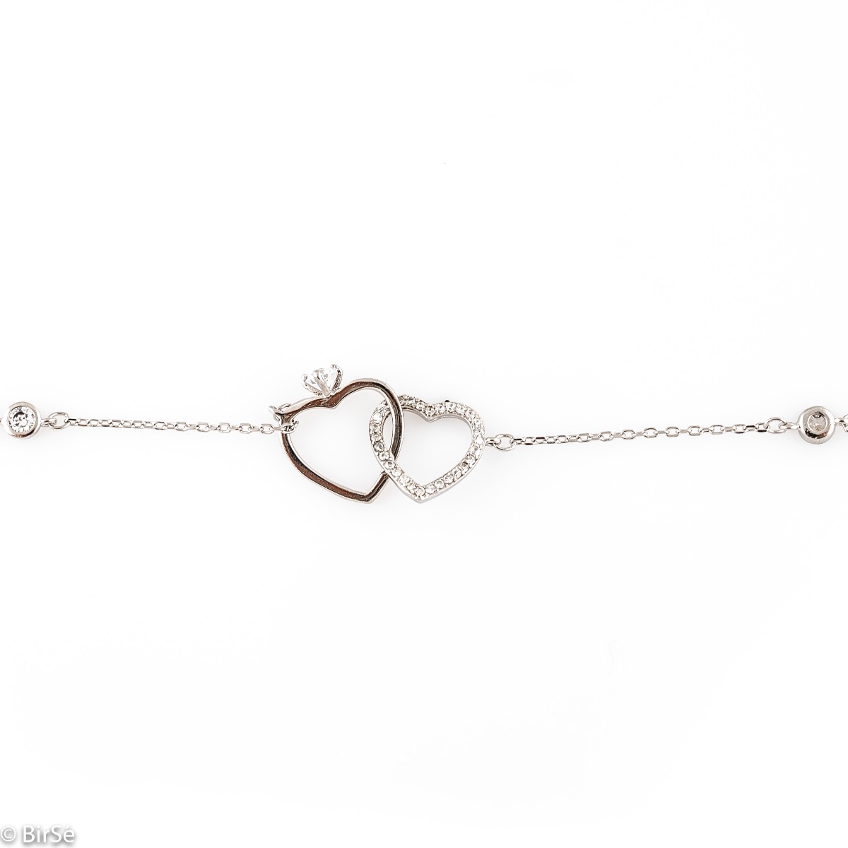 Silver Heart Bracelet