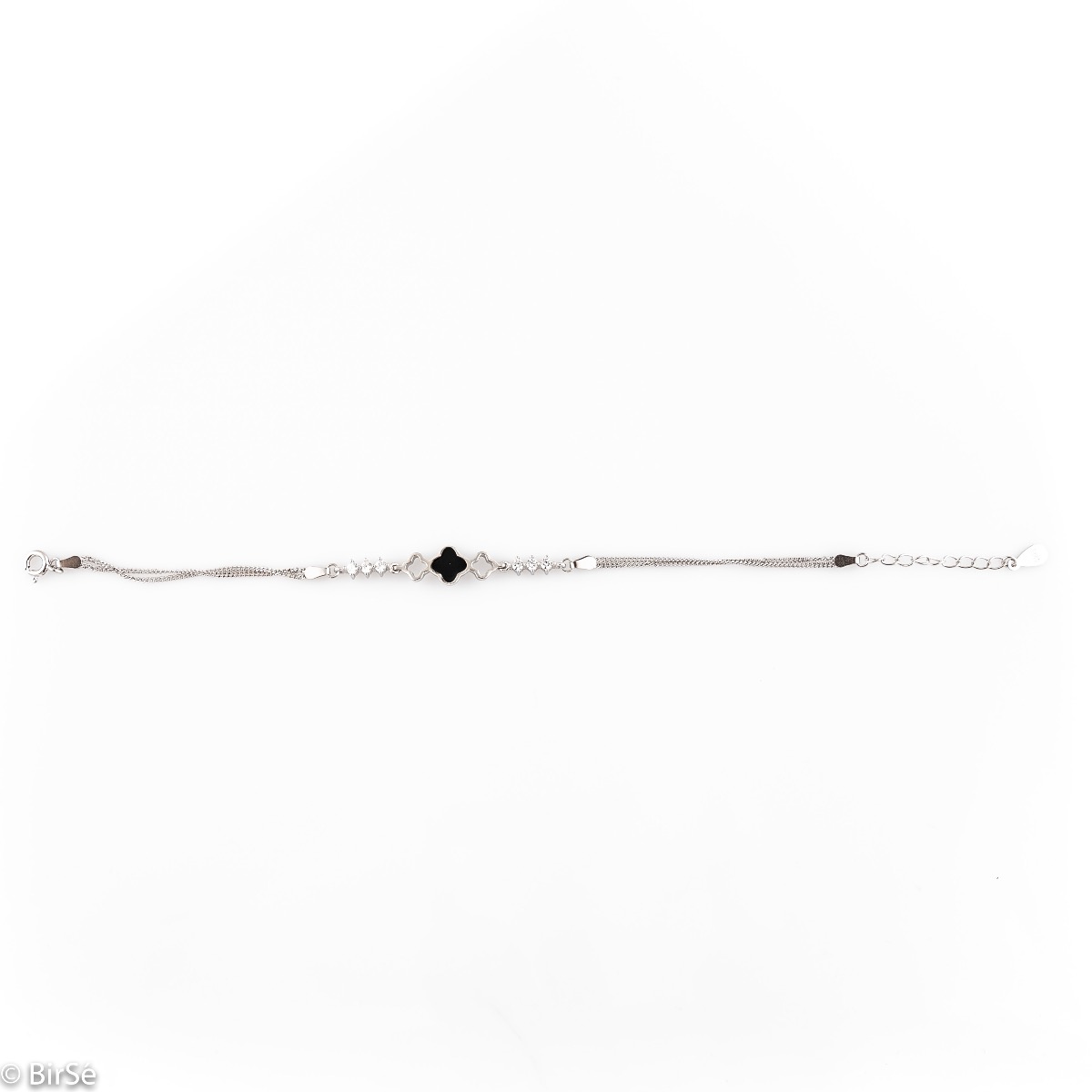 Silver Clover Bracelet 