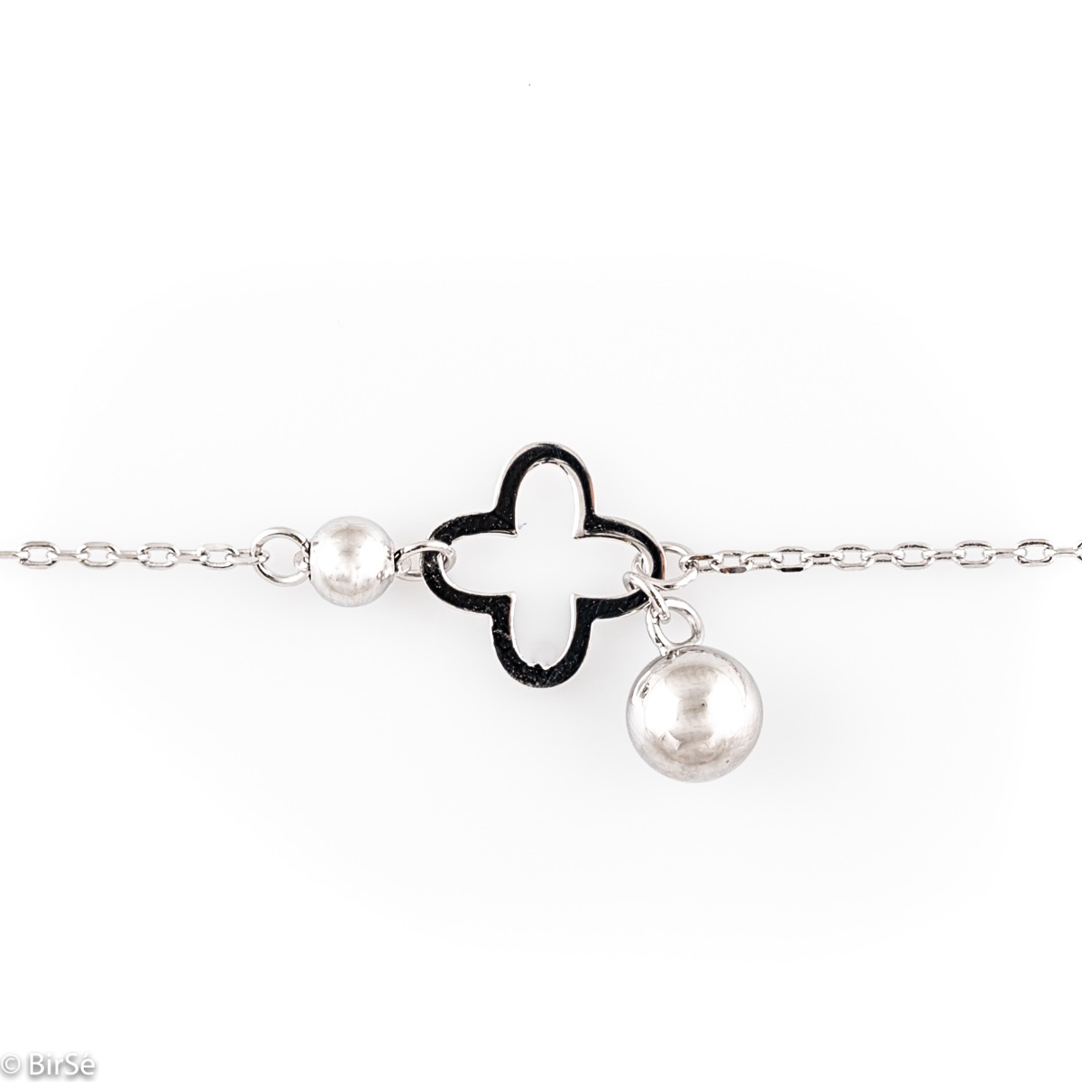 Silver Clover Bracelet 