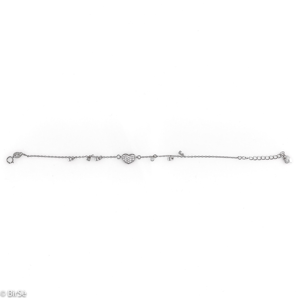 Silver Heart Bracelet