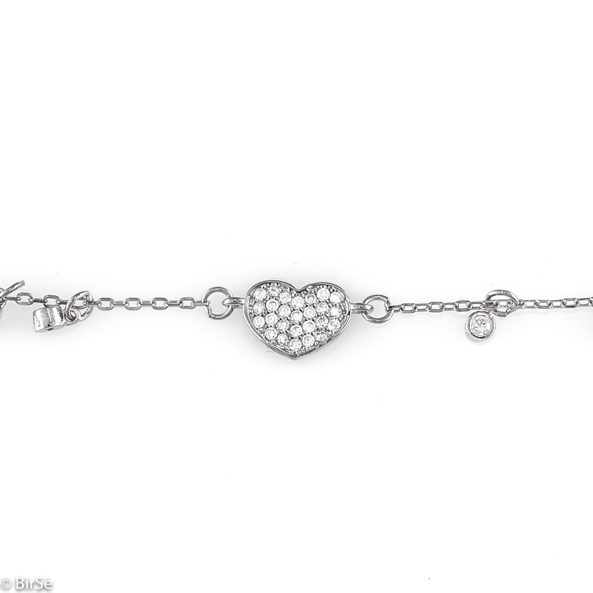 Silver Heart Bracelet