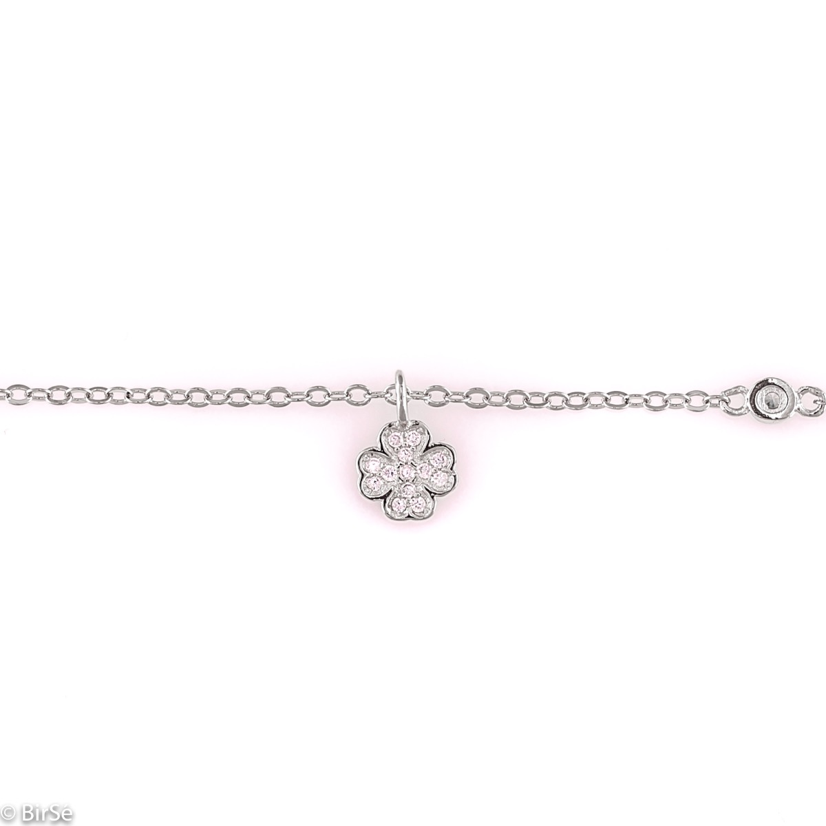 Silver Clover Bracelet 