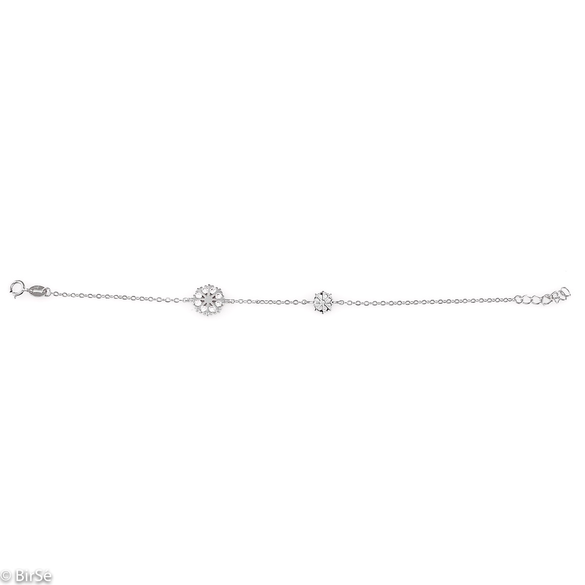 Silver Bracelet - Snowflake