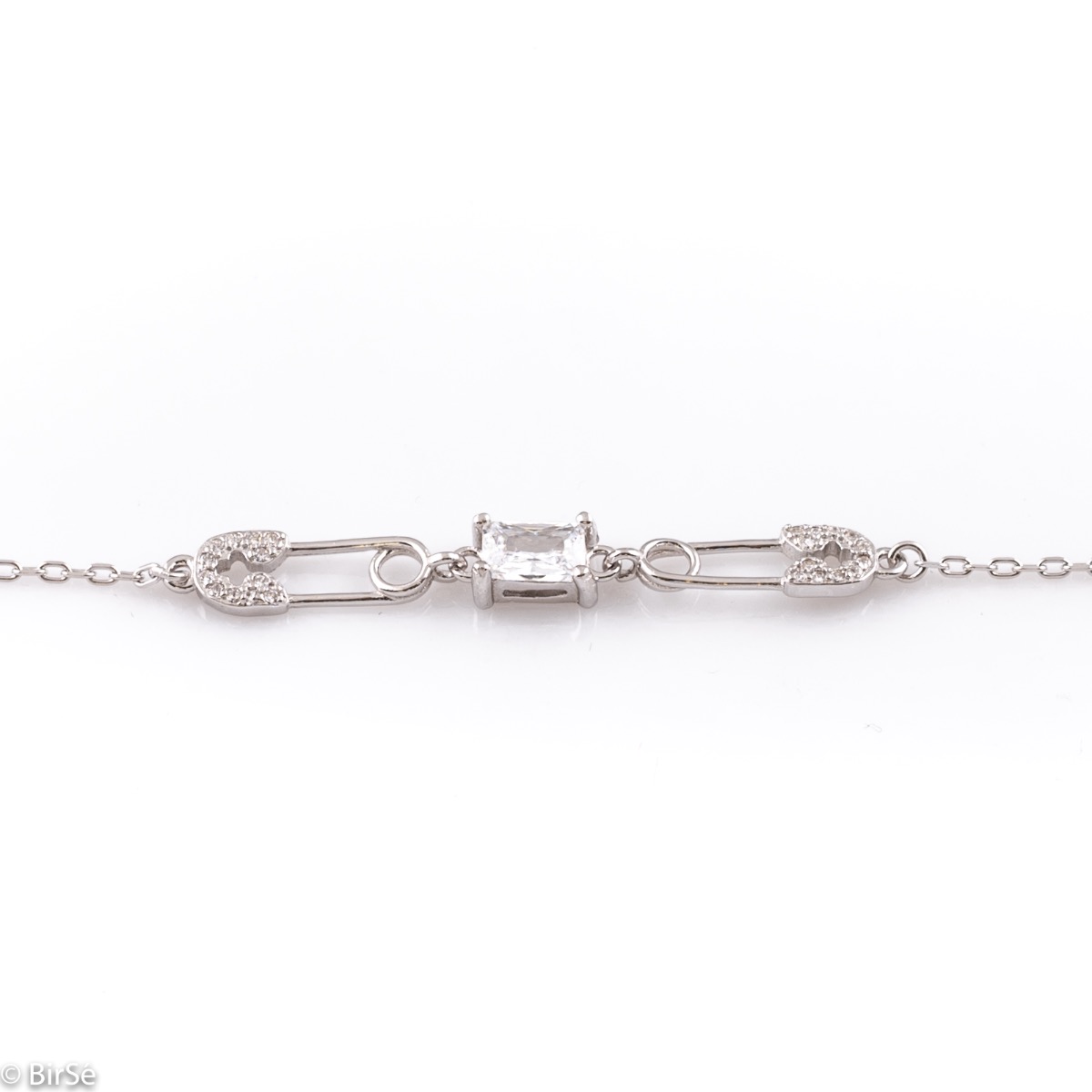 Silver Bracelet - Safety Needle