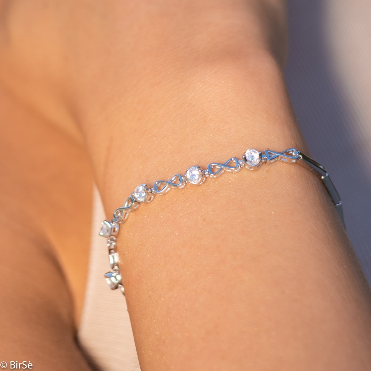 Silver Infinity Bracelet 