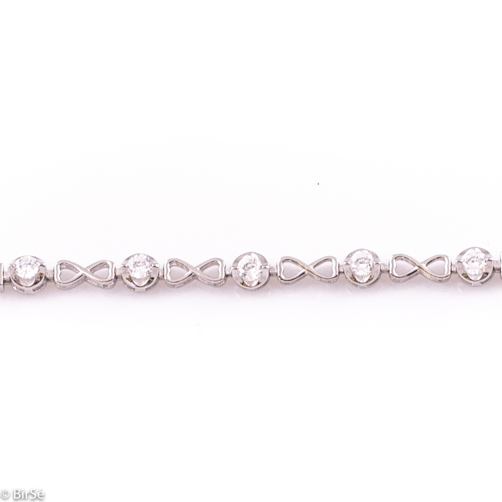 Silver Infinity Bracelet 