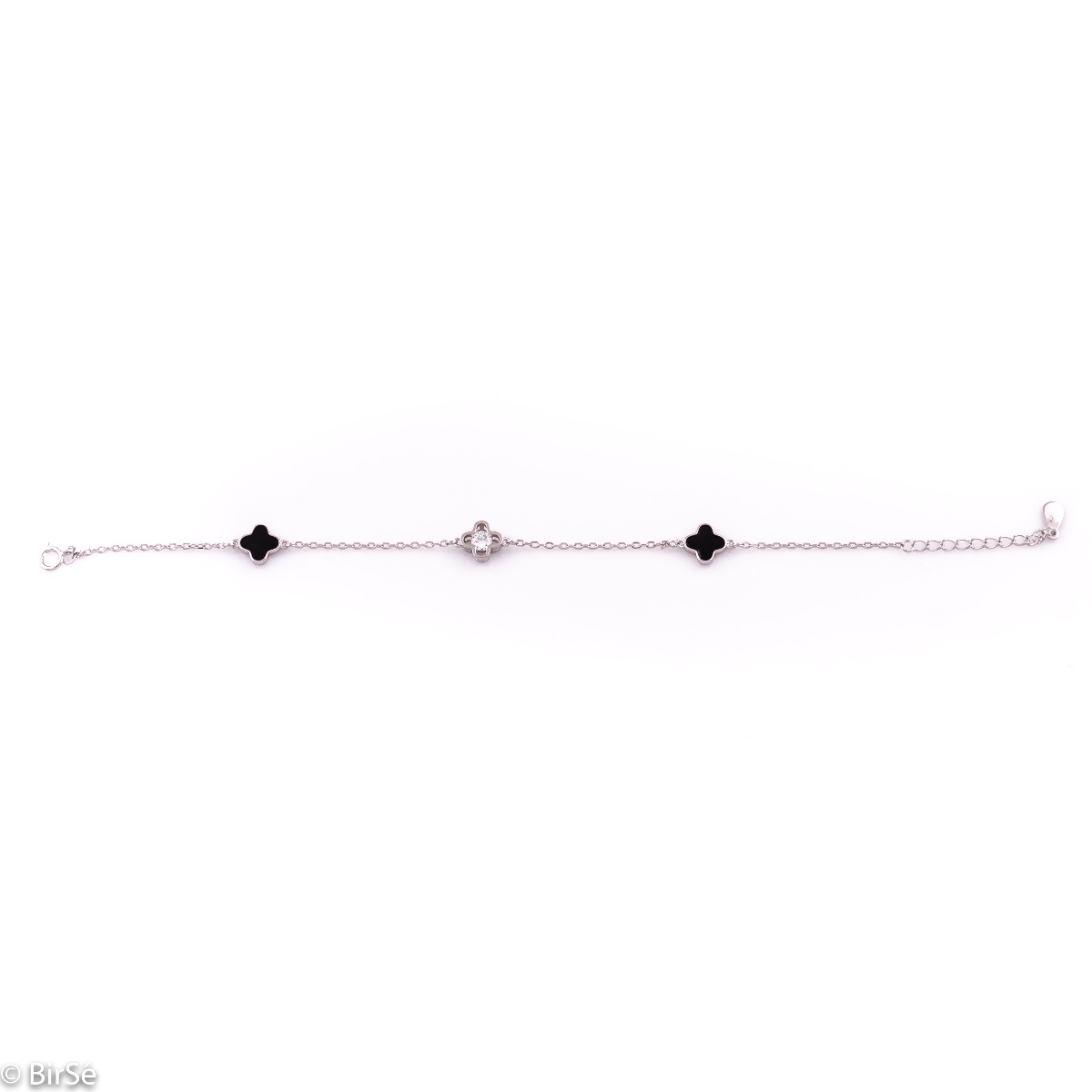 Silver Clover Bracelet