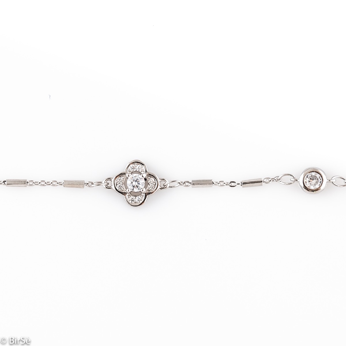 SIlver Flower Bracelet