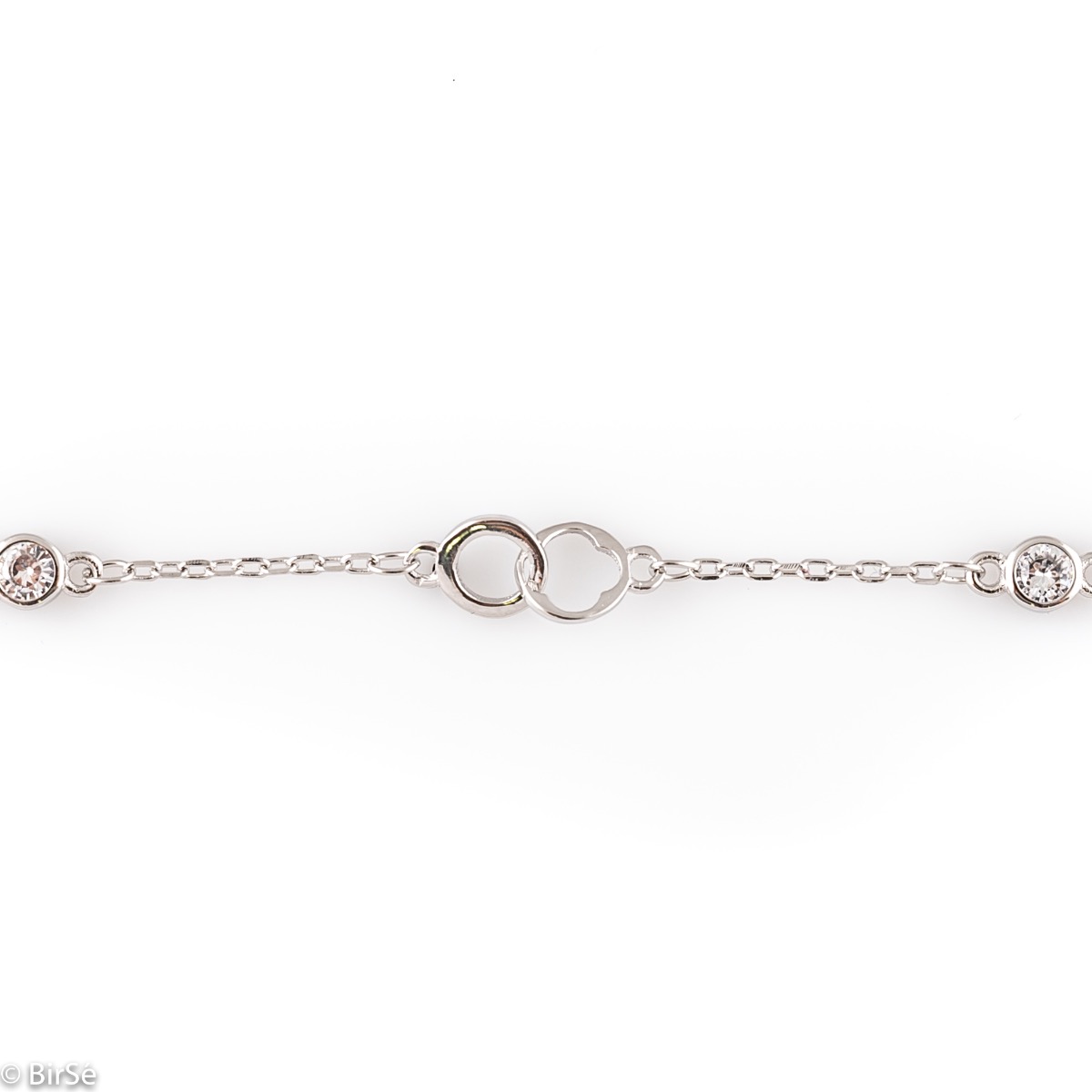 Silver Bracelet with Zirconia 