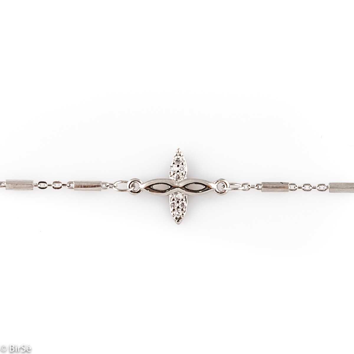 Silver Bracelet - Flower