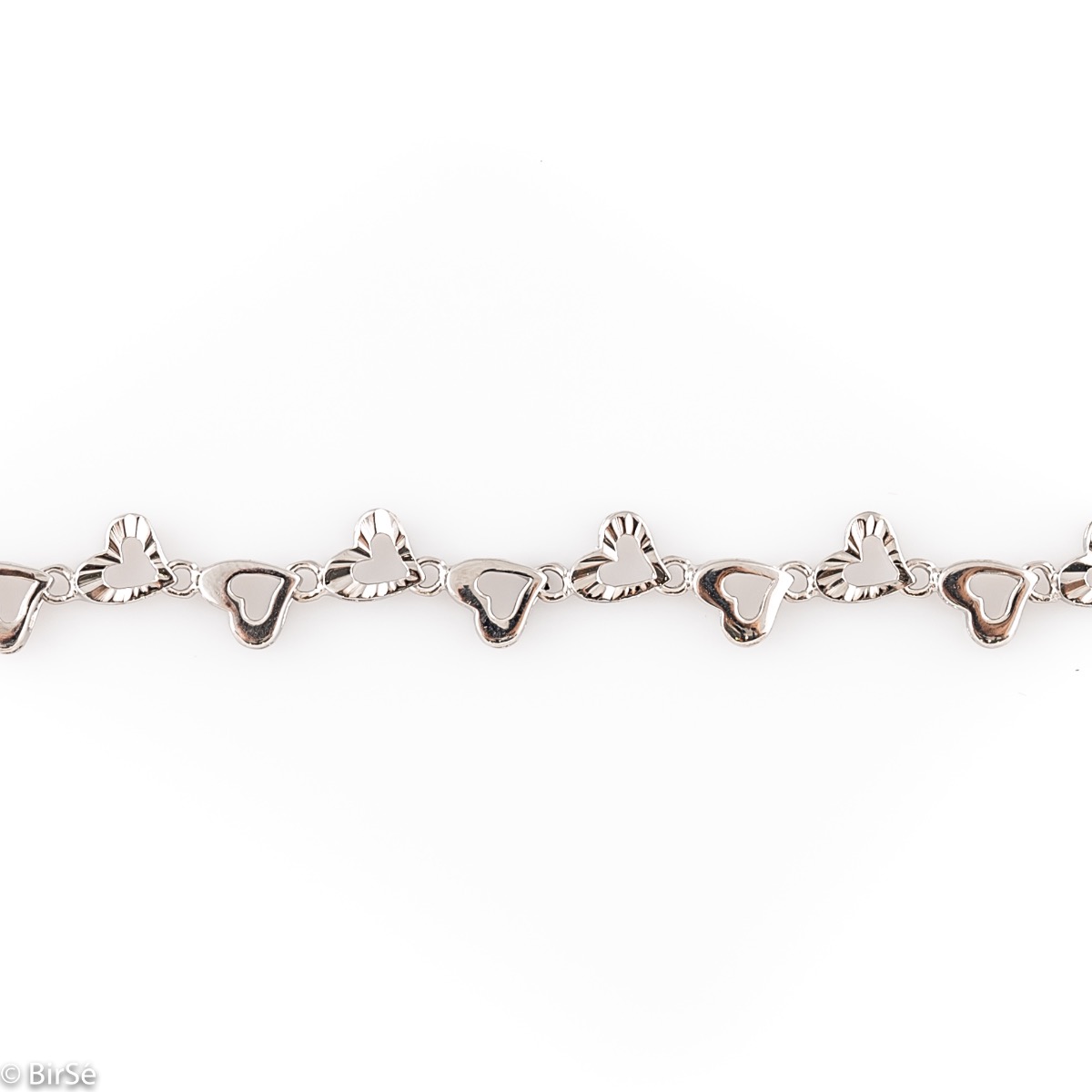 SIlver Heart Bracelet 