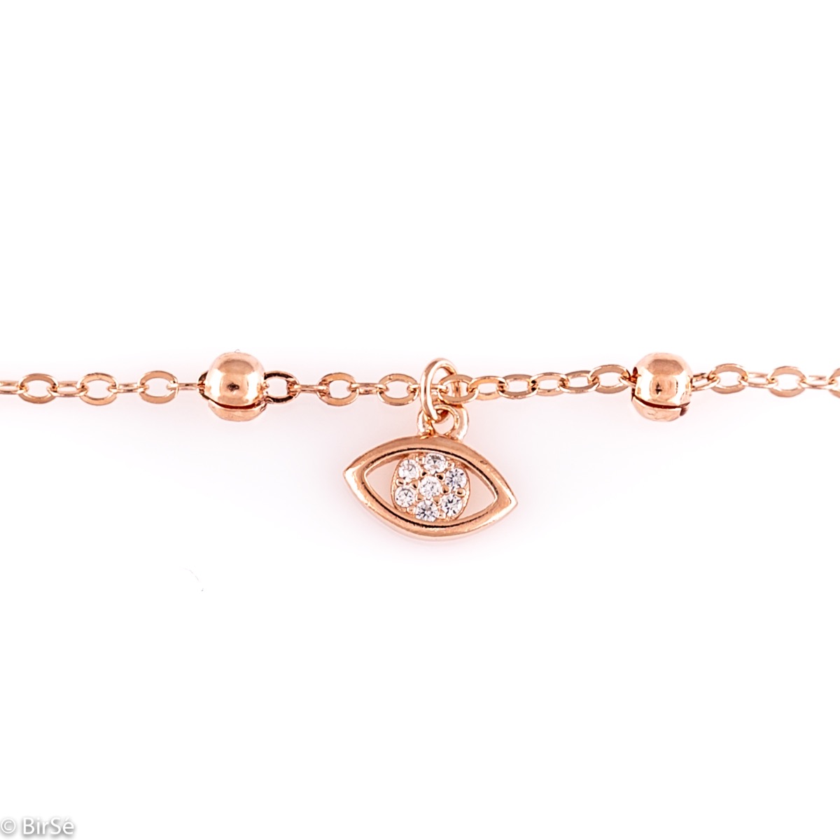 Rose Silver Bracelet - Eye