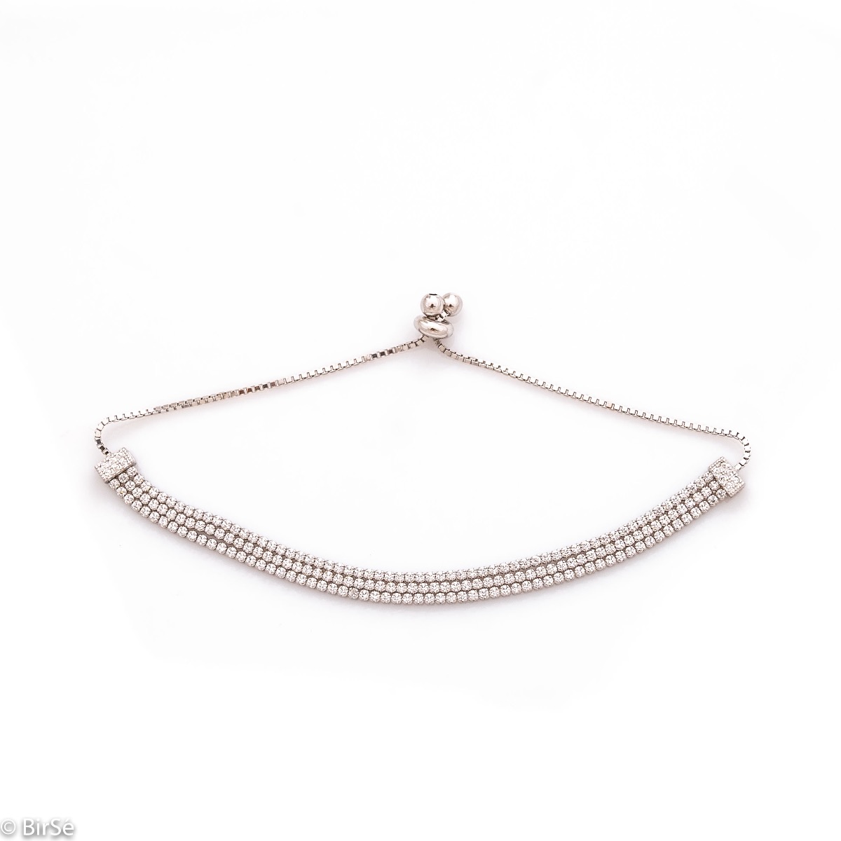 Silver Tennis Bracelet