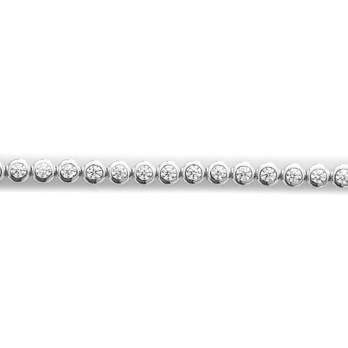 Silver Tennis Bracelet