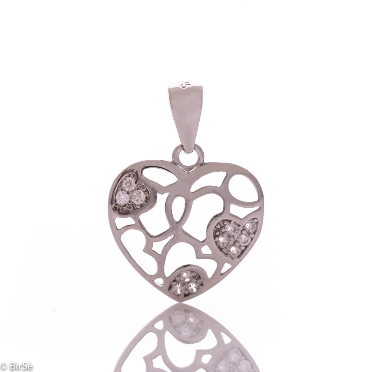 Silver Pendant - Heart