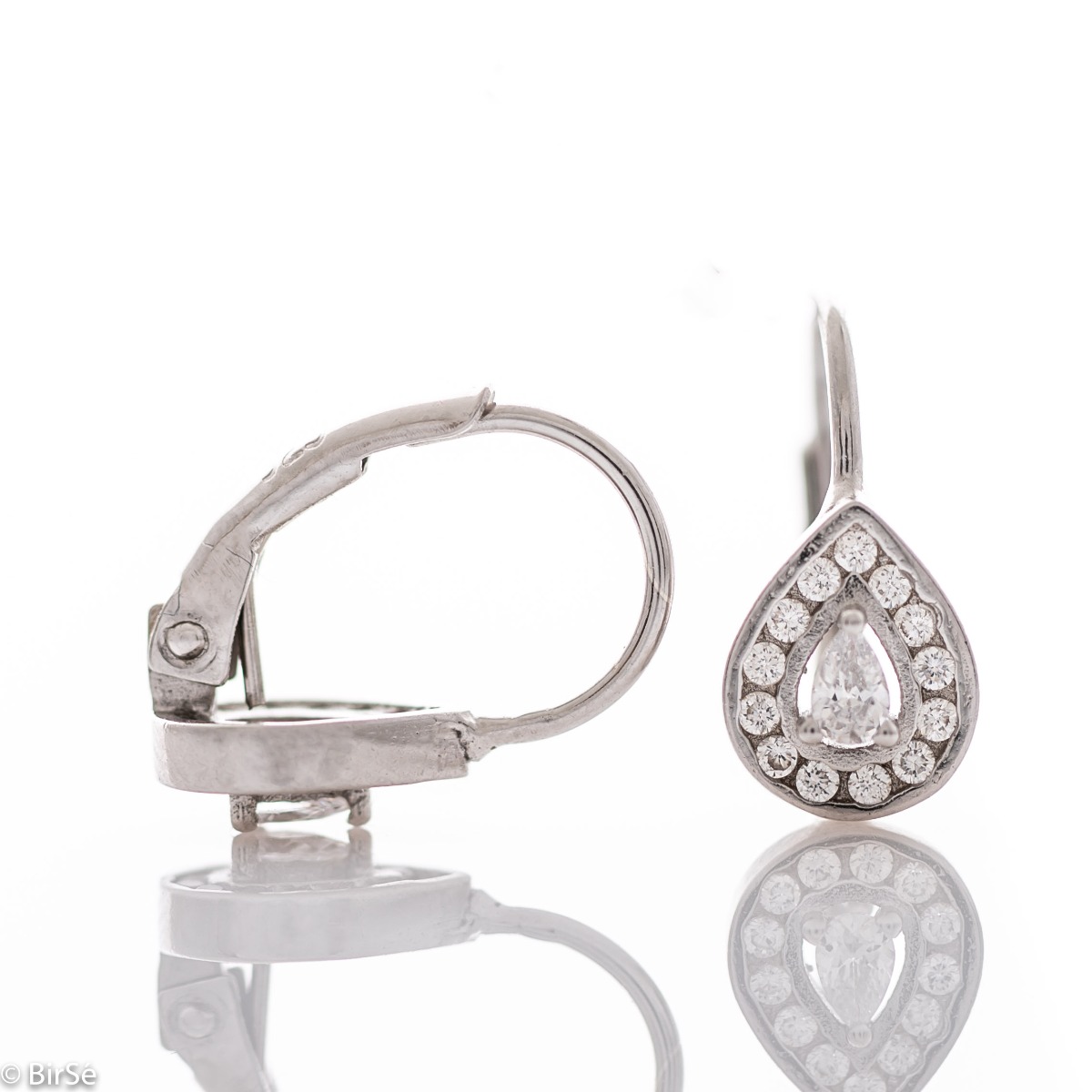 Silver earrings - Drop