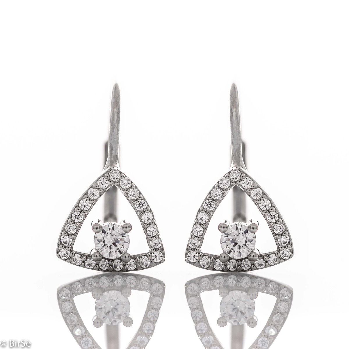 Silver earrings 