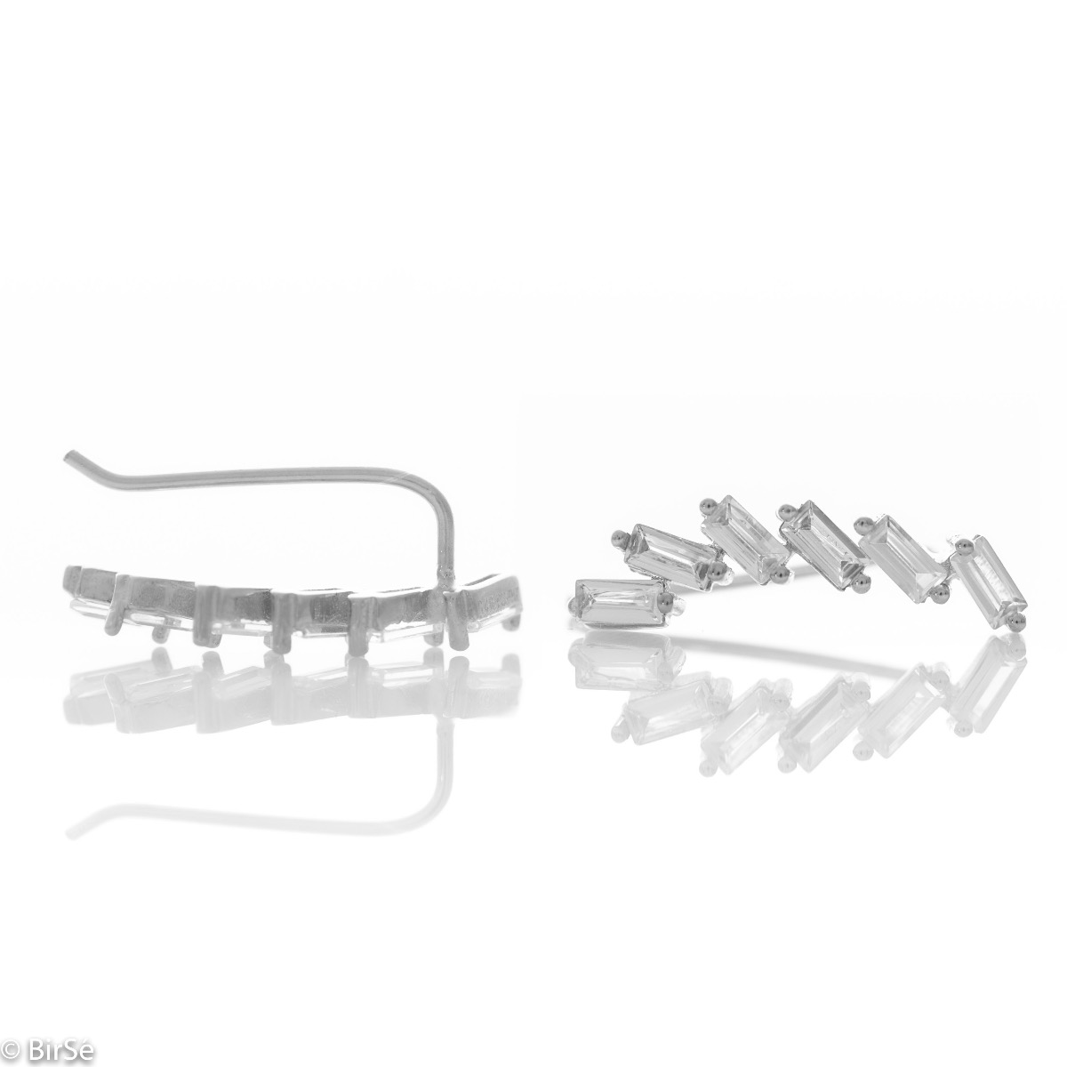 Silver earrings - Earcuffs