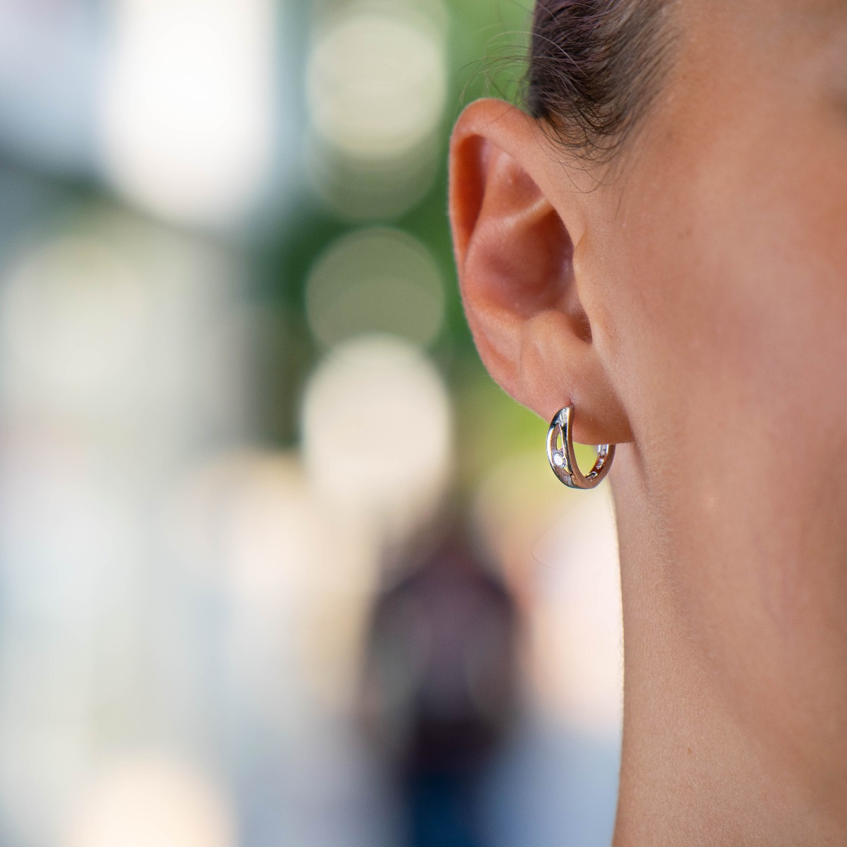 Silver earrings - Rings