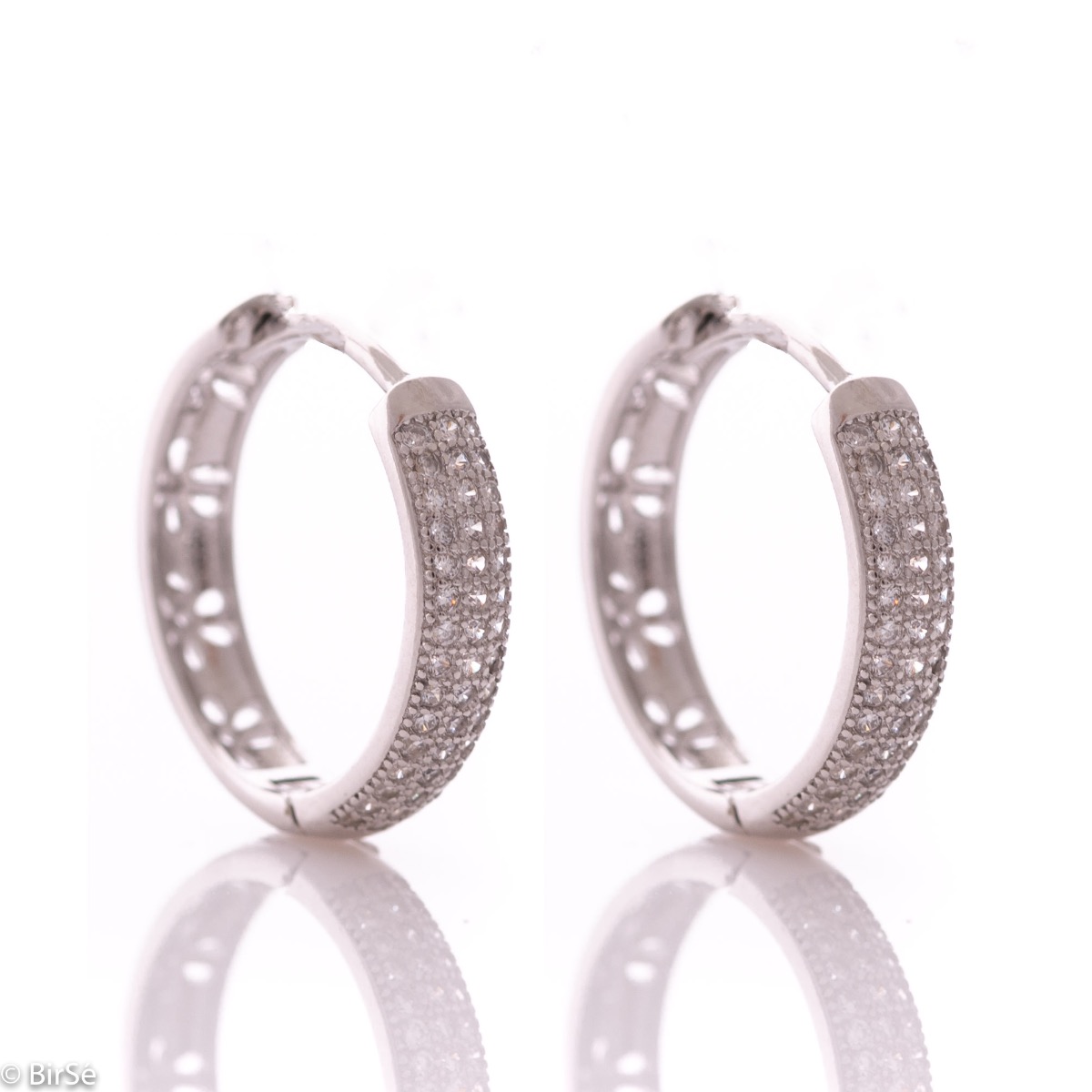 Silver earrings - Rings