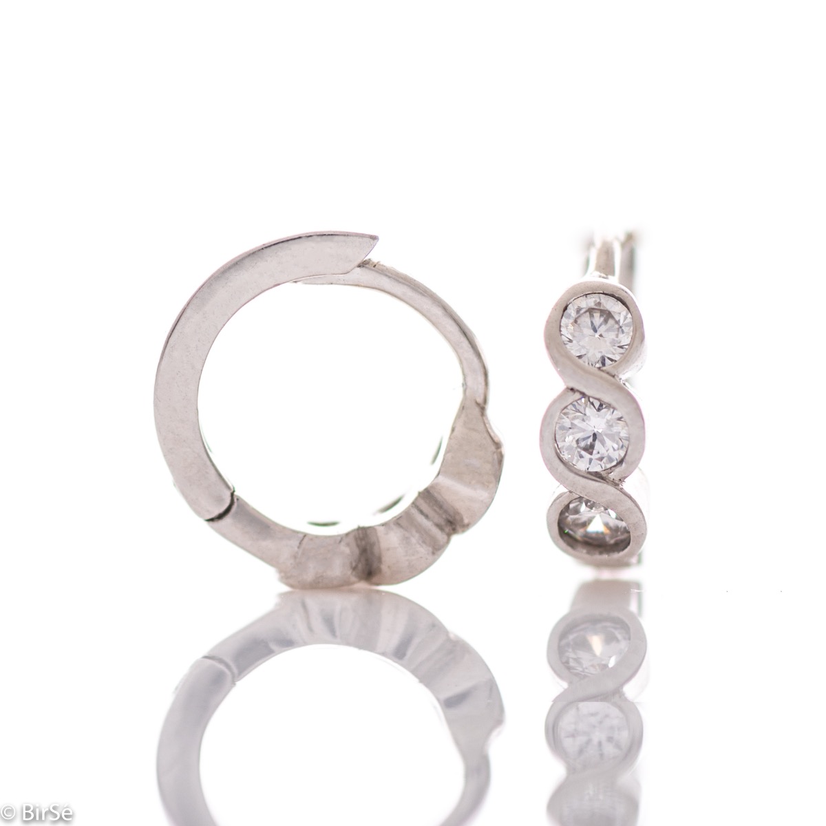 Silver earrings - Rings