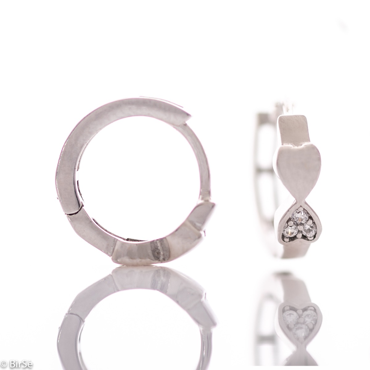 Silver earrings - Rings