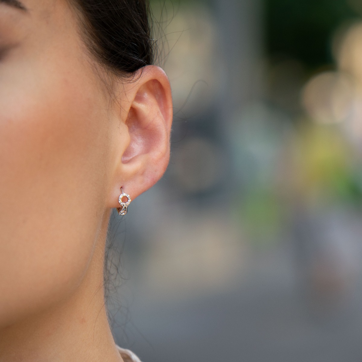 Silver earrings - Rings