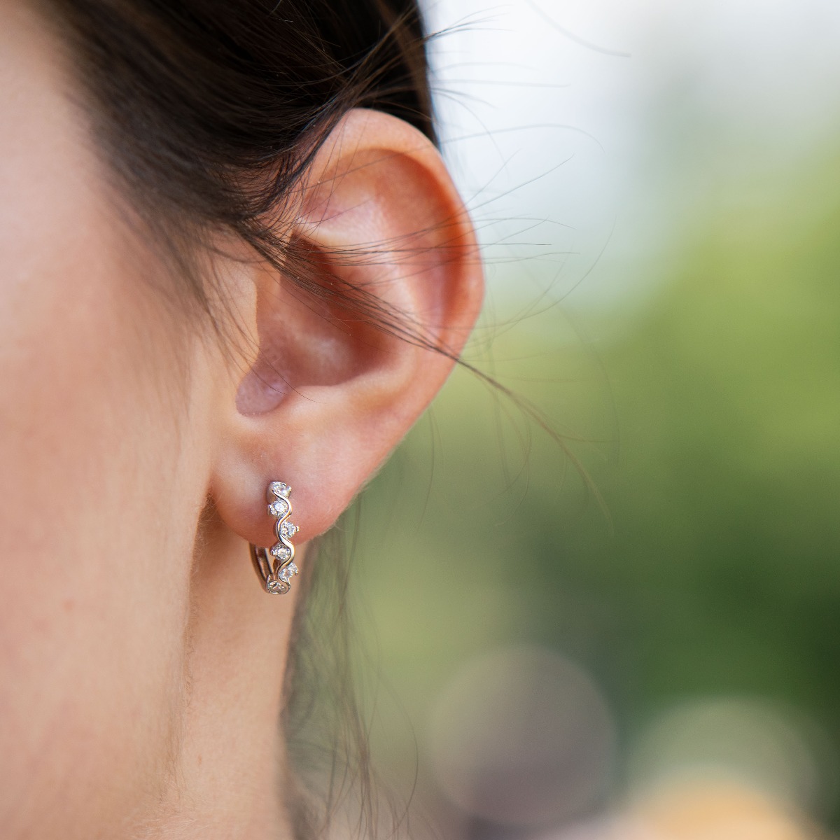 Silver earrings - Rings