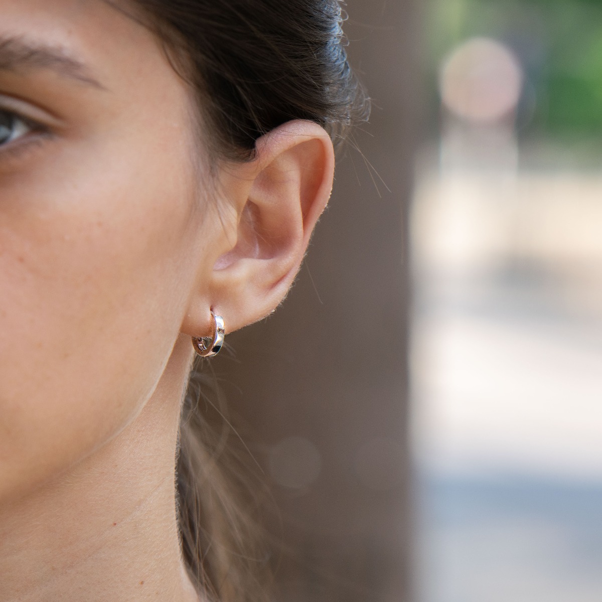 Silver earrings - Hoops