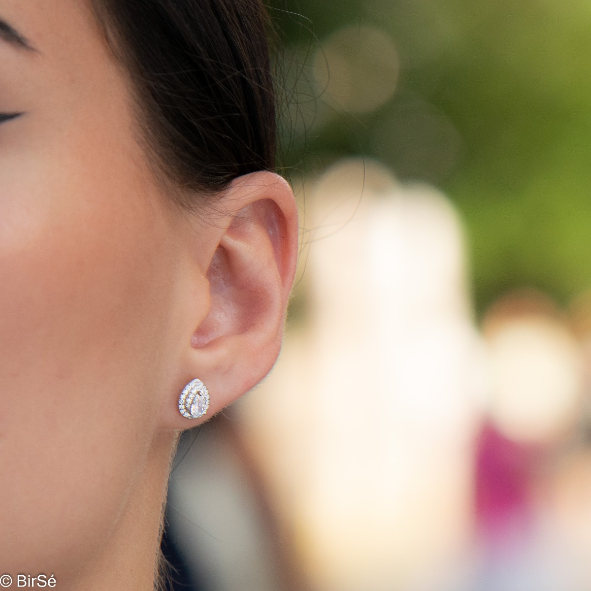 Silver Earrings - Drop Splendor