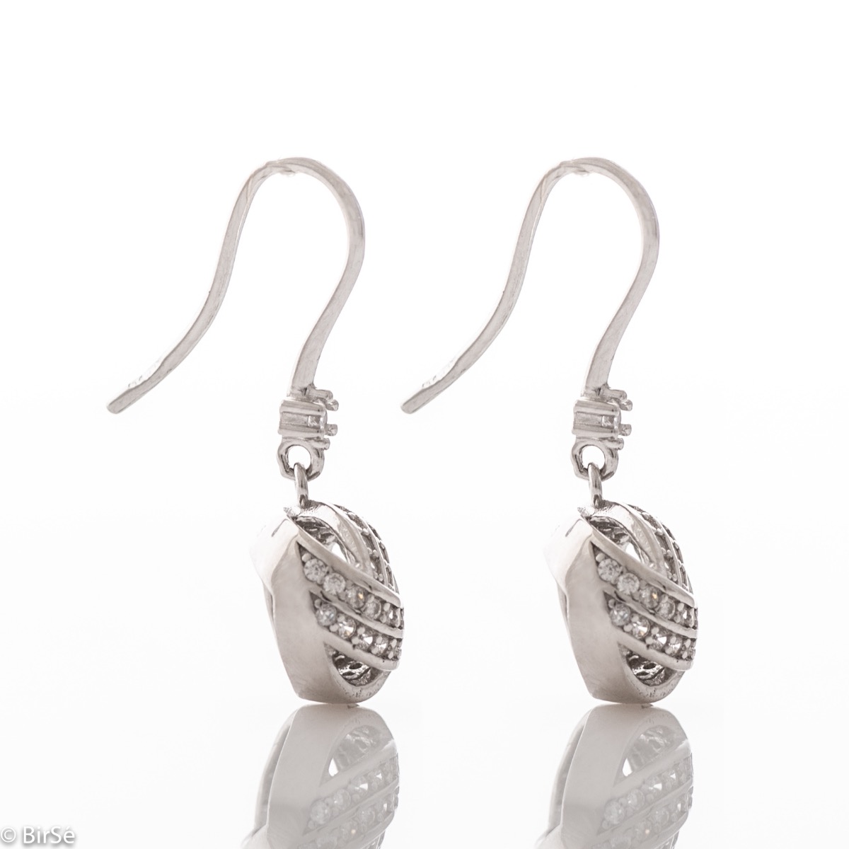 Silver earrings  