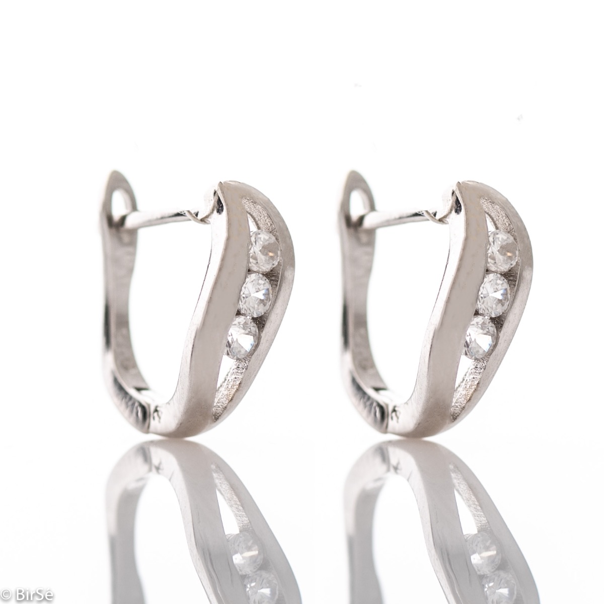 Silver earrings 