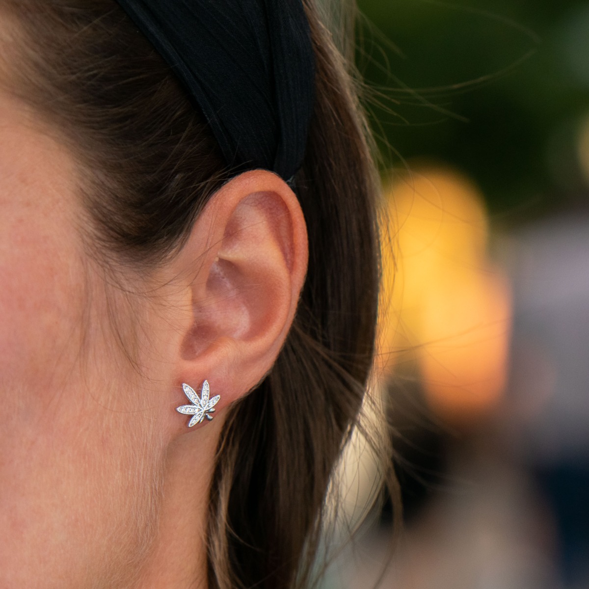 Silver earrings 