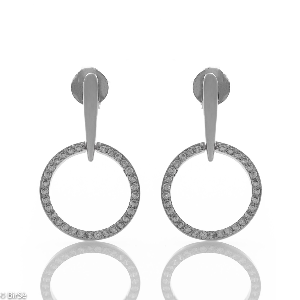 Silver Earrings - Hanging