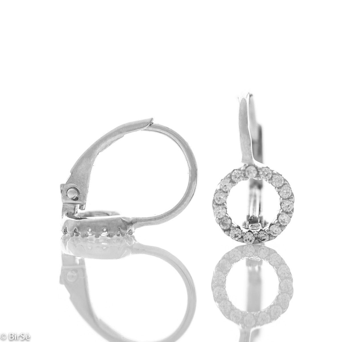 Silver earrings 