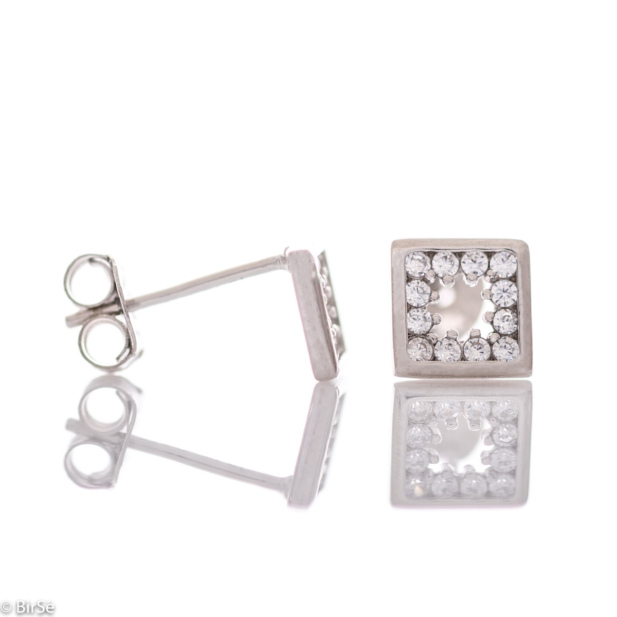 Silver earrings 