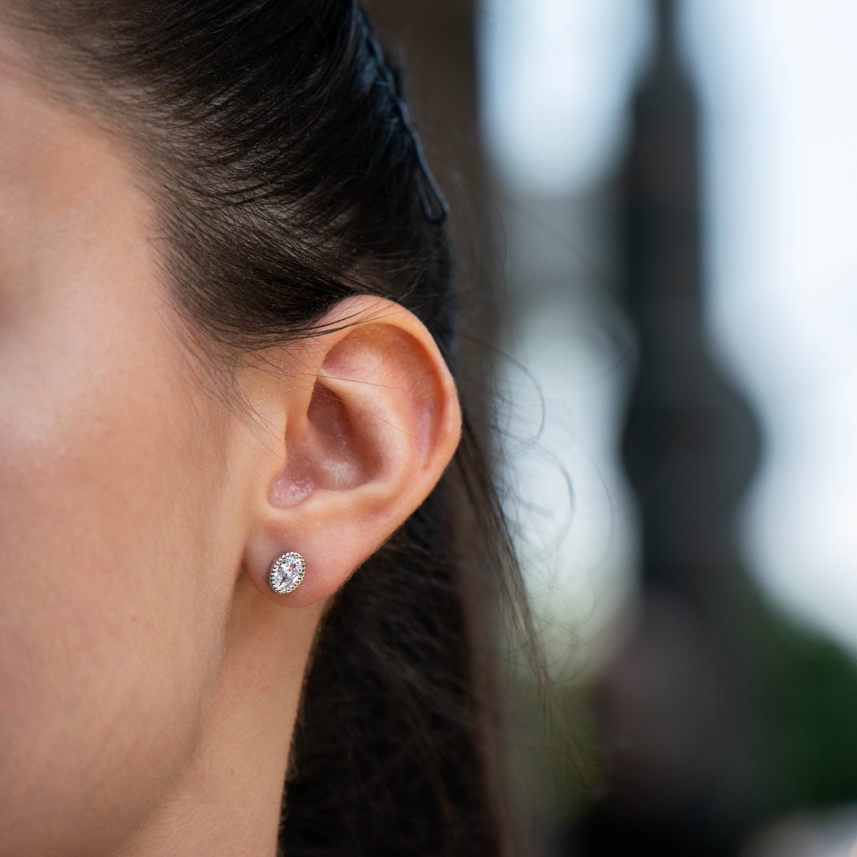 Silver earrings - Style