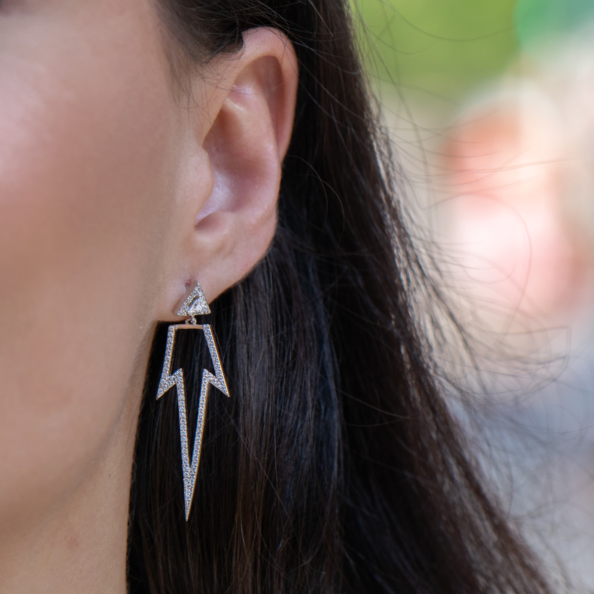 Silver Earrings - Hanging 