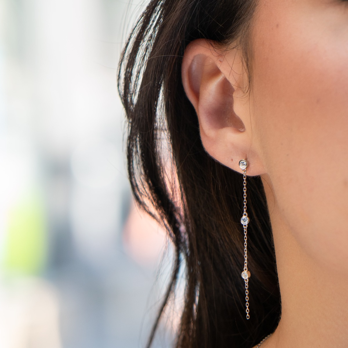 Silver Earrings - Hanging 