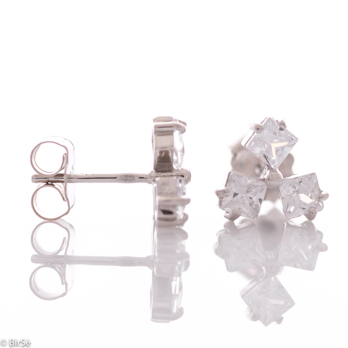 Silver earrings - Elegant 