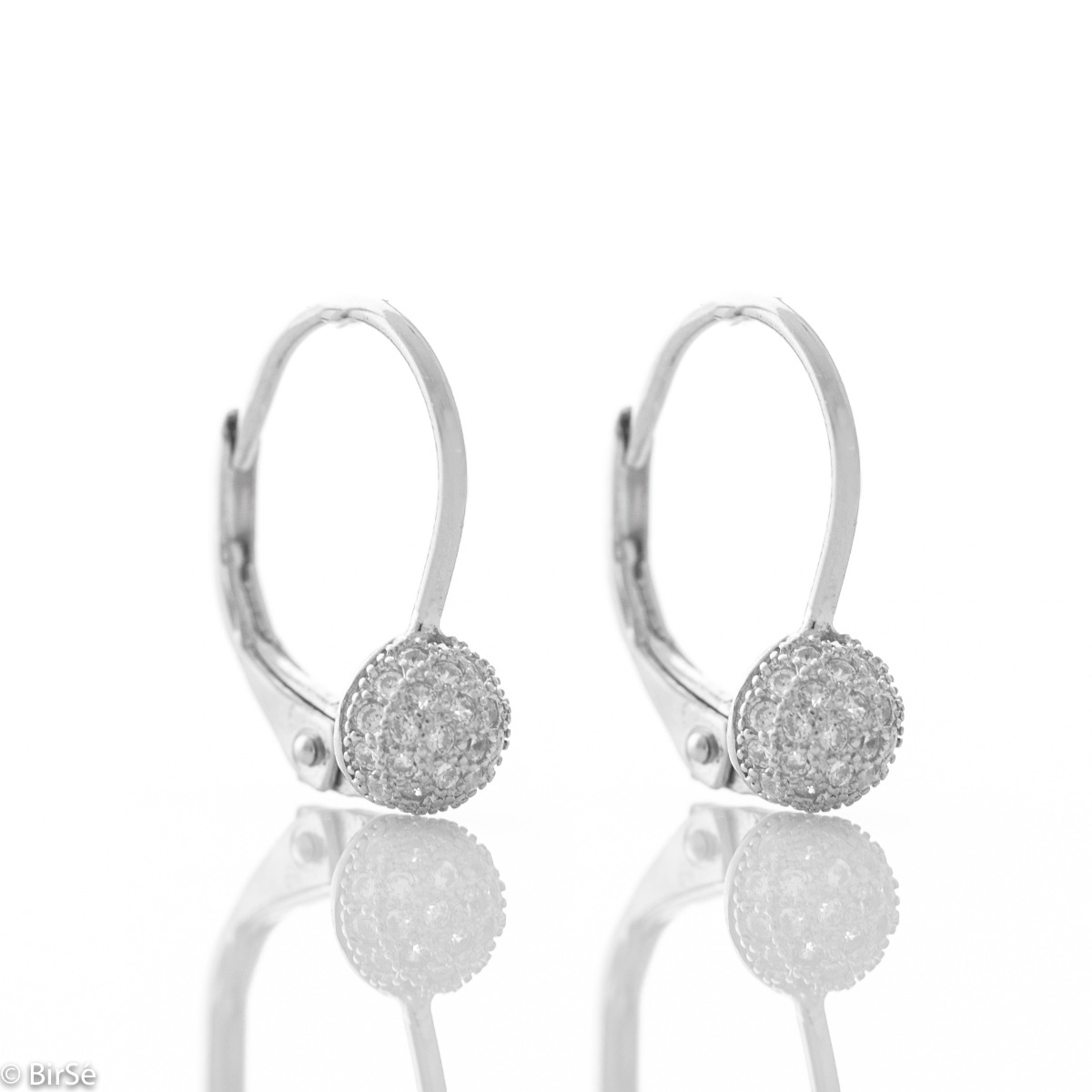 Silver earrings 