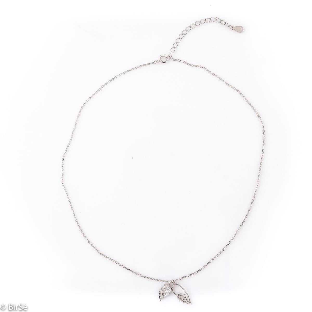 Silver necklace - Angel wings