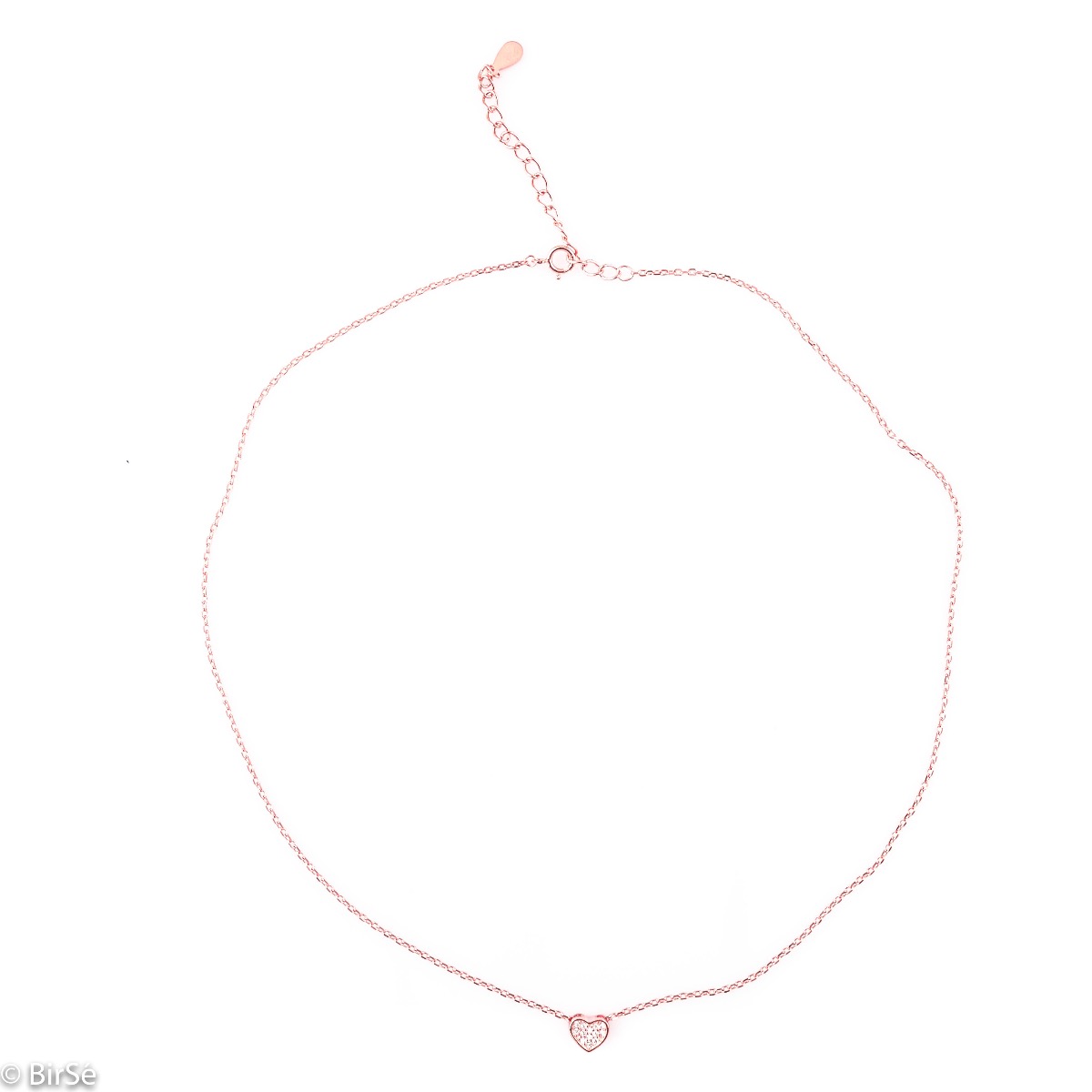 Silver necklace - Heart